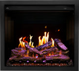 Napoleon Elevation X 36 Electric Fireplace - gas flame video with color lighting