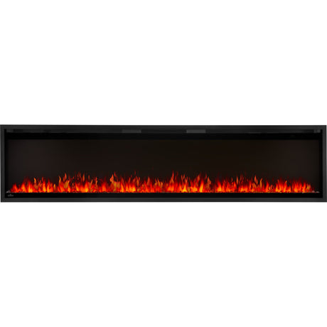 Napoleon Astound SlimMount 50 NEFL50AS with ember bed and overhead lighting