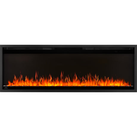Napoleon Astound SlimMount 50 NEFL50AS with orange flame and clear glass