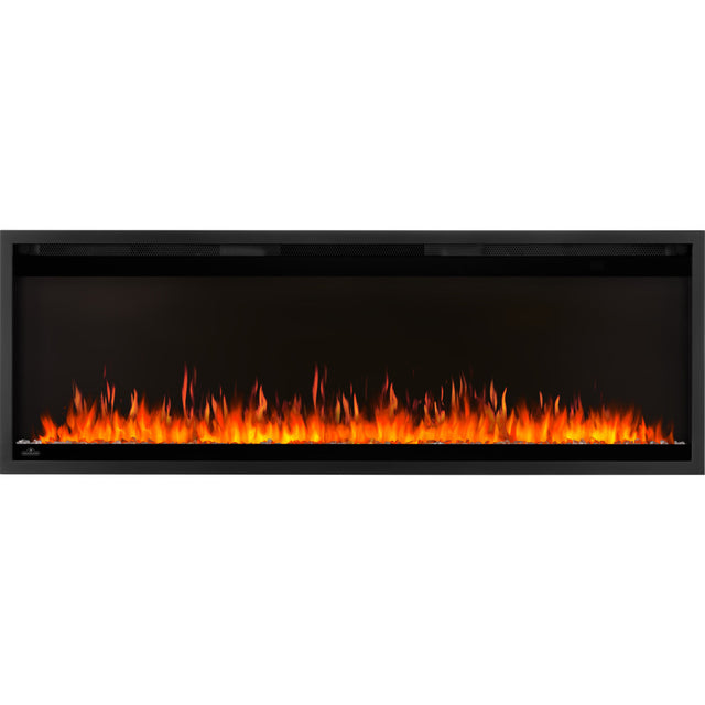 Napoleon Astound SlimMount 50 NEFL50AS with orange flame and clear glass