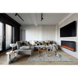 Napoleon Astound SlimMount 62 NEFL62AS wall mounted with clear glass embers