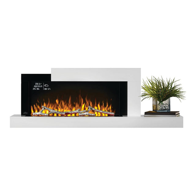 Napoleon Stylus Cara Elite NEFP32-5019W-IOT birch media with yellow flame