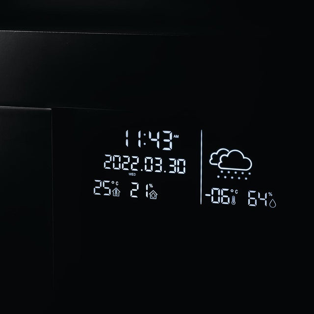 Napoleon Stylus Cara Elite NEFP32-5019W-IOT digital display detail