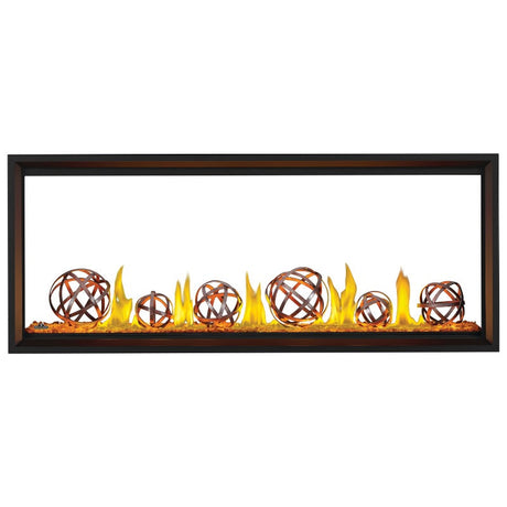 Napoleon Tall Vector 62" See Through Linear Direct Vent Gas Fireplace | TLV62N2