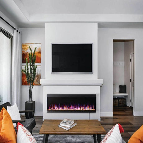 Napoleon Trivista Pictora 60" Wall Mount Electric Fireplace | NEFL60H-3SV