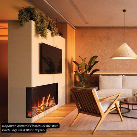 Napoleon Astound FlexMount 50" Linear Electric Fireplace