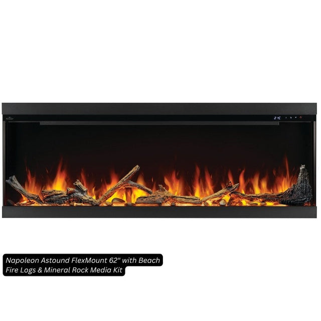 Napoleon Astound FlexMount 62" Linear Electric Fireplace