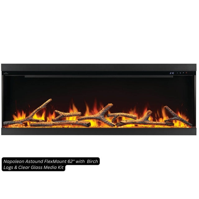 Napoleon Astound FlexMount 62" Linear Electric Fireplace