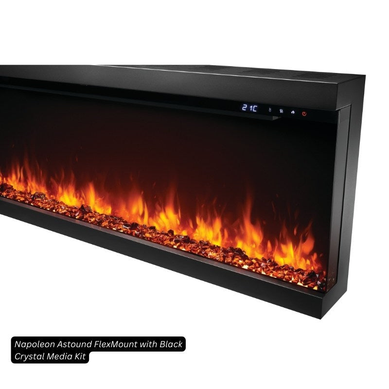 Napoleon Astound FlexMount 62" Linear Electric Fireplace