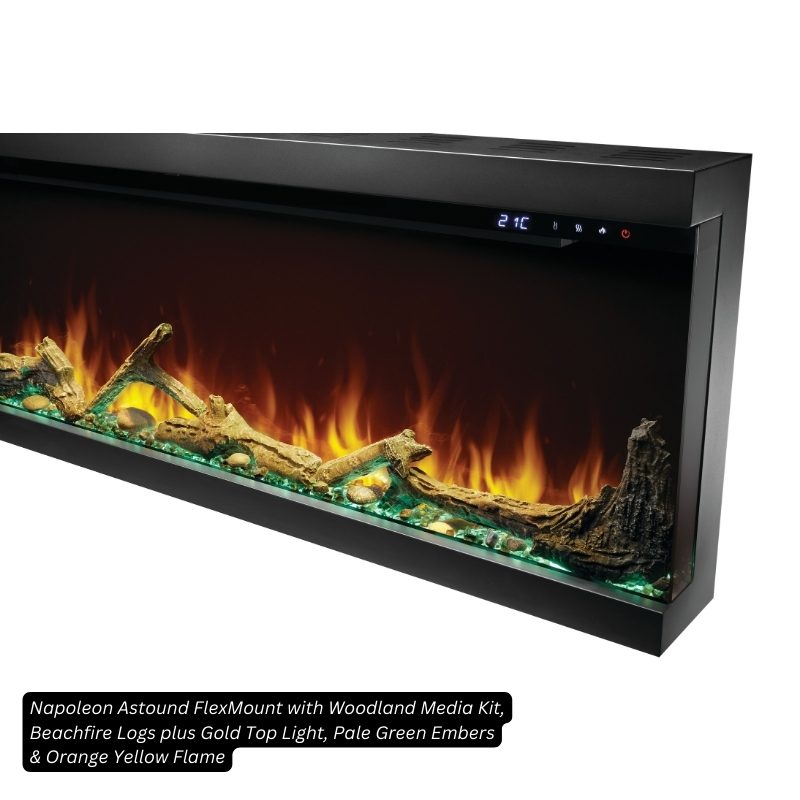 Napoleon Astound FlexMount 50" Linear Electric Fireplace