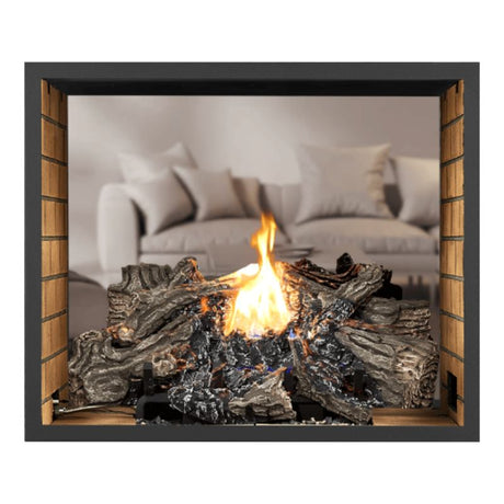 Napoleon High Definition 81 See Thru Direct Vent Gas Fireplace | HD81NT-1