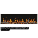 Napoleon Luminex 65" Linear Electric Fireplace | NEFL65LCD-3SV