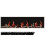 Napoleon Luminex 65" Linear Electric Fireplace | NEFL65LCD-3SV