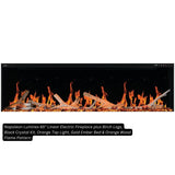 Napoleon Luminex 65" Linear Electric Fireplace | NEFL65LCD-3SV