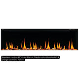 Napoleon Luminex 65" Linear Electric Fireplace | NEFL65LCD-3SV