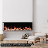 Napoleon Luminex 65" Linear Electric Fireplace | NEFL65LCD-3SV