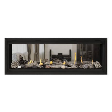 Napoleon Luxuria 50" See Thru Linear Direct Vent Gas Fireplace | LVX50N2X