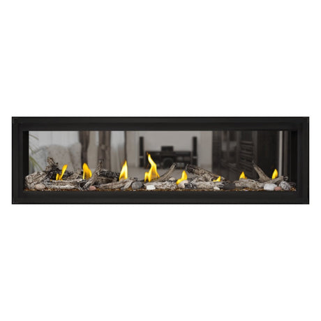 Napoleon Luxuria 62" See Thru Linear Direct Vent Gas Fireplace | LVX62N2X
