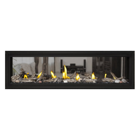 Napoleon Luxuria 62" See Thru Linear Direct Vent Gas Fireplace | LVX62N2X