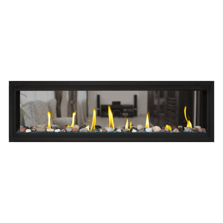 Napoleon Luxuria 62" See Thru Linear Direct Vent Gas Fireplace | LVX62N2X