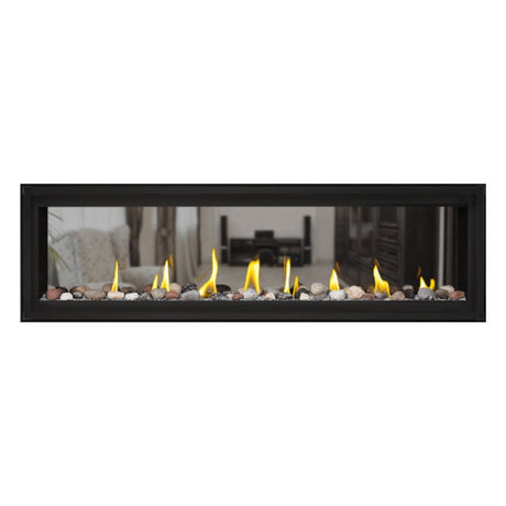 Napoleon Luxuria 62" See Thru Linear Direct Vent Gas Fireplace | LVX62N2X