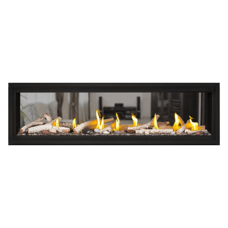 Napoleon Luxuria 74" See Thru Linear Direct Vent Gas Fireplace | LVX74N2X