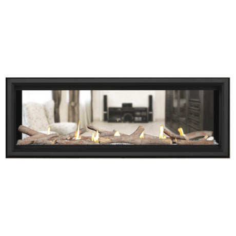 Napoleon Vector 50" See Thru Linear Direct Vent Gas Fireplace | LV50N2