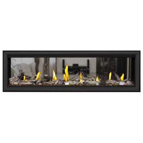 Napoleon Vector 62" See Thru Linear Direct Vent Gas Fireplace | LV62N2