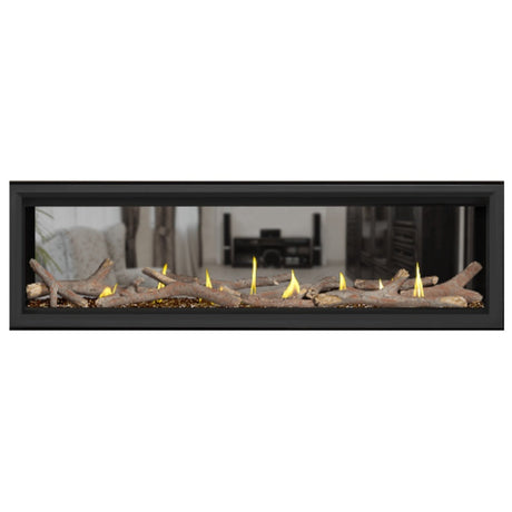 Napoleon Vector 62" See Thru Linear Direct Vent Gas Fireplace | LV62N2