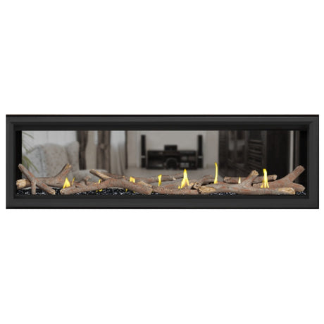 Napoleon Vector 62" See Thru Linear Direct Vent Gas Fireplace | LV62N2