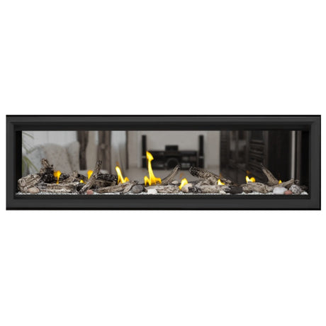 Napoleon Vector 62" See Thru Linear Direct Vent Gas Fireplace | LV62N2