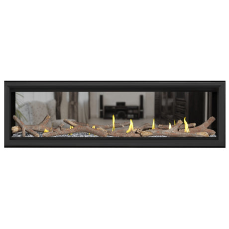 Napoleon Vector 62" See Thru Linear Direct Vent Gas Fireplace | LV62N2