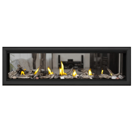 Napoleon Vector 62" See Thru Linear Direct Vent Gas Fireplace | LV62N2