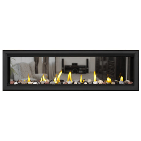 Napoleon Vector 62" See Thru Linear Direct Vent Gas Fireplace | LV62N2