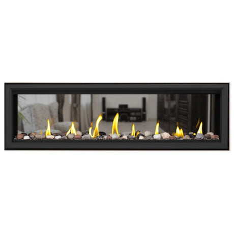 Napoleon Vector 62" See Thru Linear Direct Vent Gas Fireplace | LV62N2