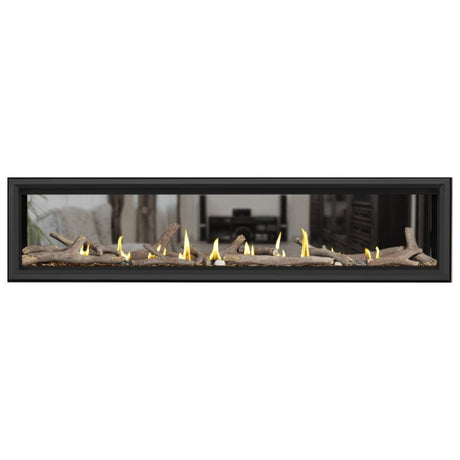 Napoleon Vector 74" See Thru Linear Direct Vent Gas Fireplace | LV74N2