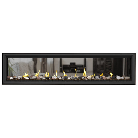 Napoleon Vector 74" See Thru Linear Direct Vent Gas Fireplace | LV74N2
