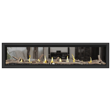 Napoleon Vector 74" See Thru Linear Direct Vent Gas Fireplace | LV74N2