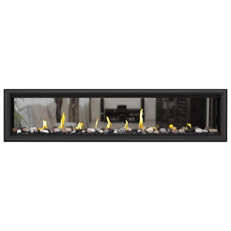 Napoleon Vector 74" See Thru Linear Direct Vent Gas Fireplace | LV74N2