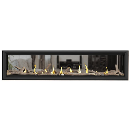 Napoleon Vector 74" See Thru Linear Direct Vent Gas Fireplace | LV74N2