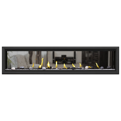 Napoleon Vector 74" See Thru Linear Direct Vent Gas Fireplace | LV74N2