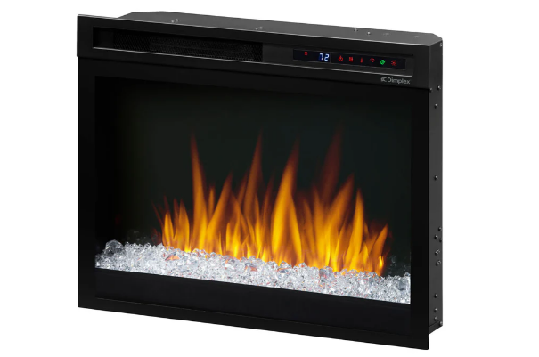 Dimplex Nova 23" Multi-Fire XHD Plug-in Electric Firebox - Acrylic Ice Ember Media Bed, XHD23G