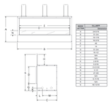Carol Rose 48" Vent-Free Single-Sided Linear Outdoor Gas Fireplace - view 2