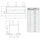 Carol Rose 48" Vent-Free See-Through Linear Outdoor Gas Fireplace - view 2