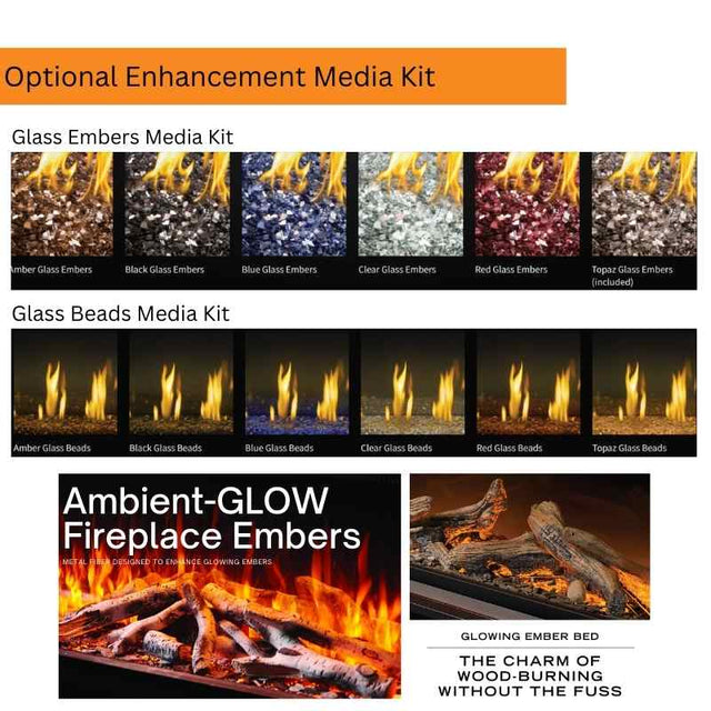 Napoleon Ascent Multi View See Thru Direct Vent Gas Fireplace | BHD4