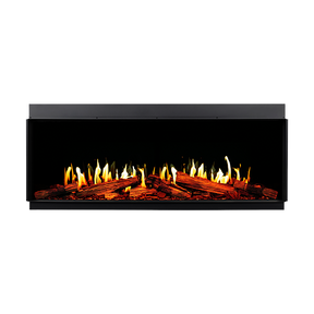 Modern Flames Orion V2 Multi 60 inch LCD electric fireplace yellow flames