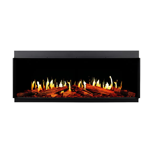 Modern Flames Orion V2 Multi 60 inch LCD electric fireplace yellow flames