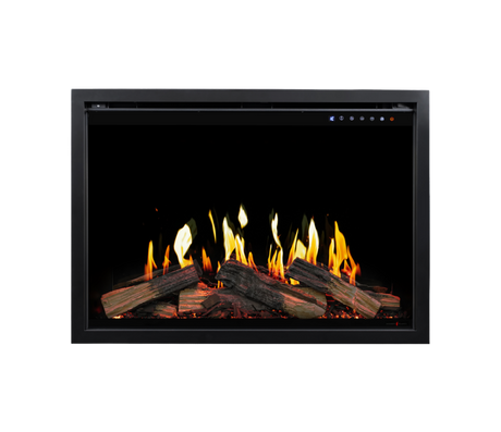 Modern Flames Orion V2 Traditional 36 inch LCD electric fireplace yellow flames