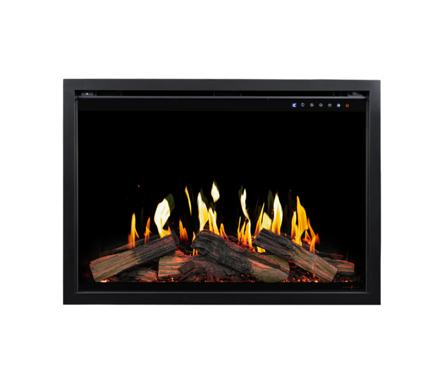 Modern Flames Orion V2 Traditional 36 inch LCD electric fireplace yellow flames