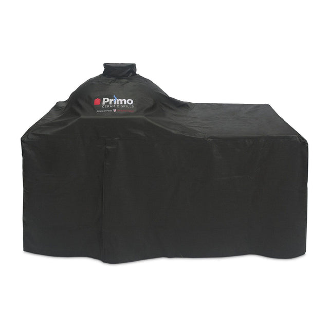 Primo PG00423 Grill Cover for Oval Large 300 or Oval Junior 200 in cypress countertop table
